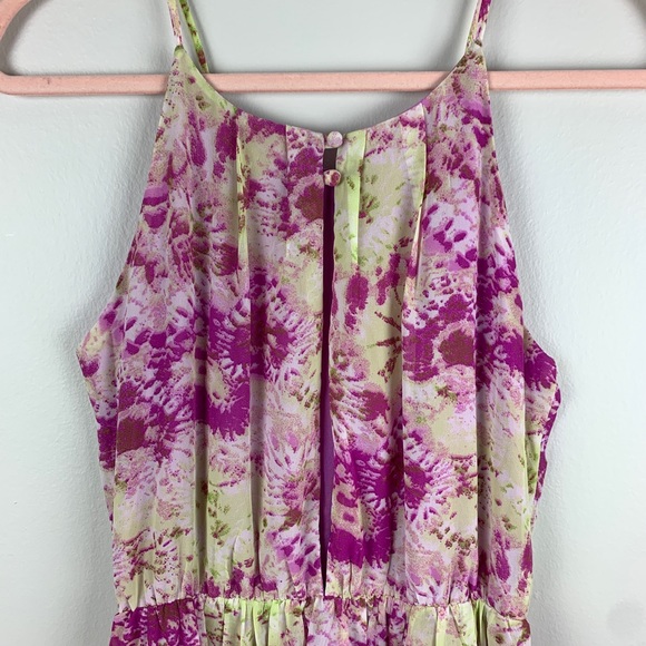 Umgee Floral Sleeveless Maxi Dress Size Small - Picture 4 of 6